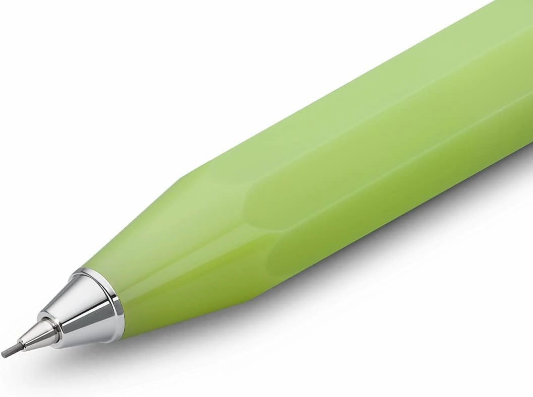 Kaweco FROSTED SPORT Mechanical Pencil Fine Lime 0.7 mm HB I Exclusive Lead Pencil in Classic Design 10.5 cm I Refillable