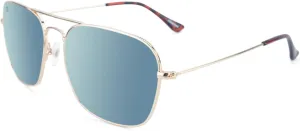 Knockaround Mount Evans Polarized Sunglasses - Squared Aviator Style Sunglasses with Full UV400 Protection