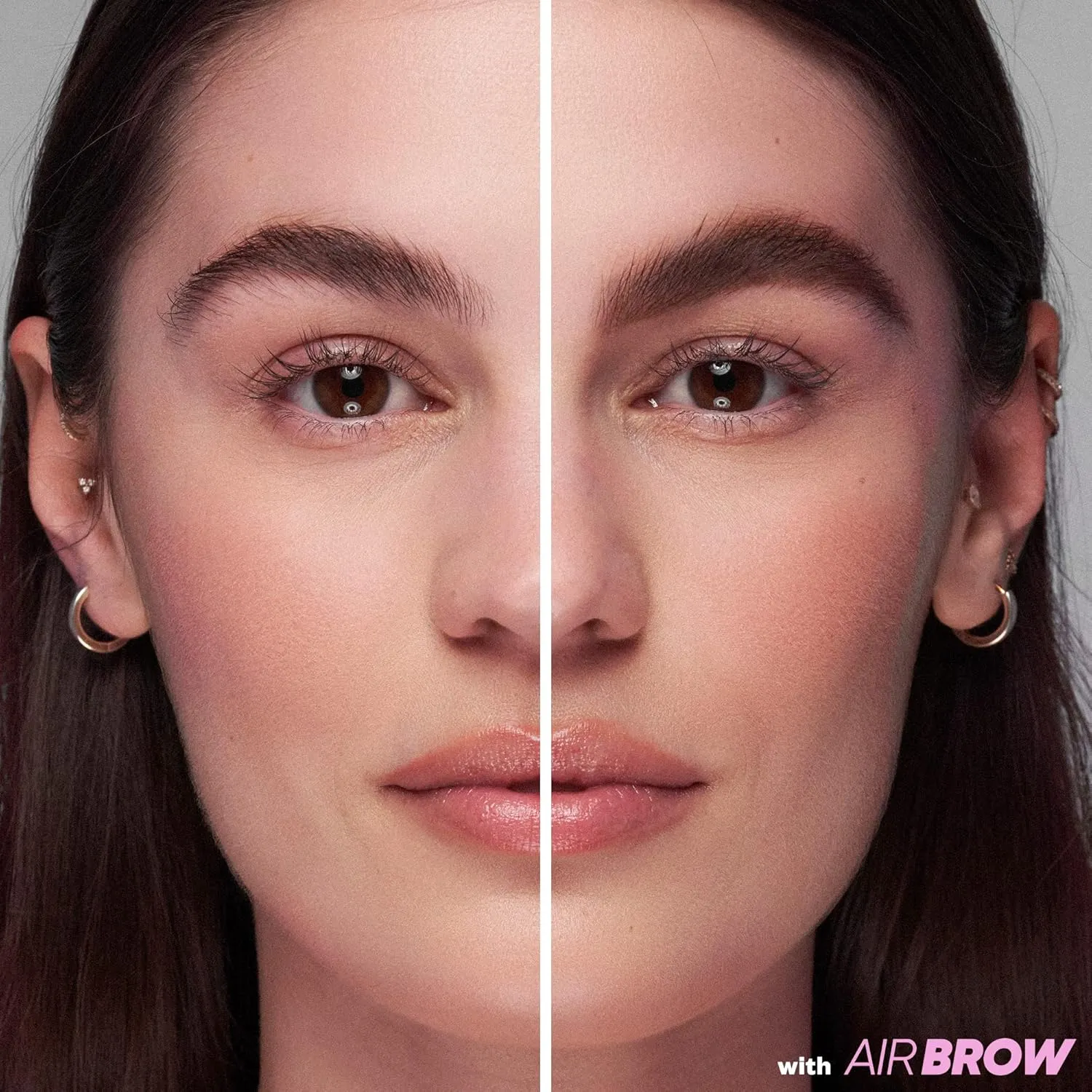 Kosas Air Brow Tinted Gel with Clean, Vegan Ingredients for Fluffy, Full and Healthy Brows, Longwear (Medium Chocolate Brown)