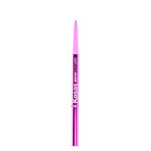 Kosas Brow Pop Nano - Ultra-Fine 1mm Brow Pencil Precision Tip - Natural-Looking Eyebrows with Finest Hairlike Stroke - All Day Wear, Hypoallergenic, Safe for Sensitive Skin - Black