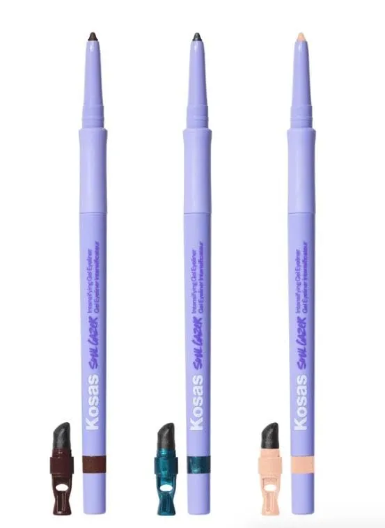 Kosas Soulgazer Trio - 3 Full-Size Intensifying Gel Eyeliner in Allure, Eternal and Gravitate