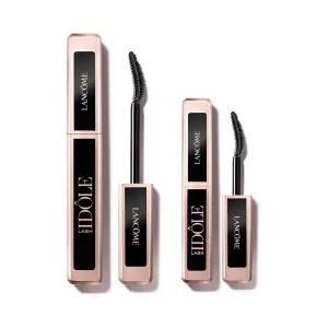 Lancôme Lash Idôle Lash-Lifting & Volumizing Black Mascara Duo - For Volumized, Lengthened & Lifted Lashes - Full Size & Travel Size Mascara Set