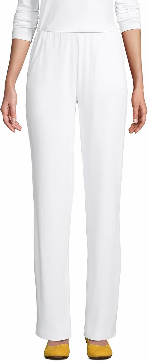 Lands' End Women's Sport Knit High Rise Pants