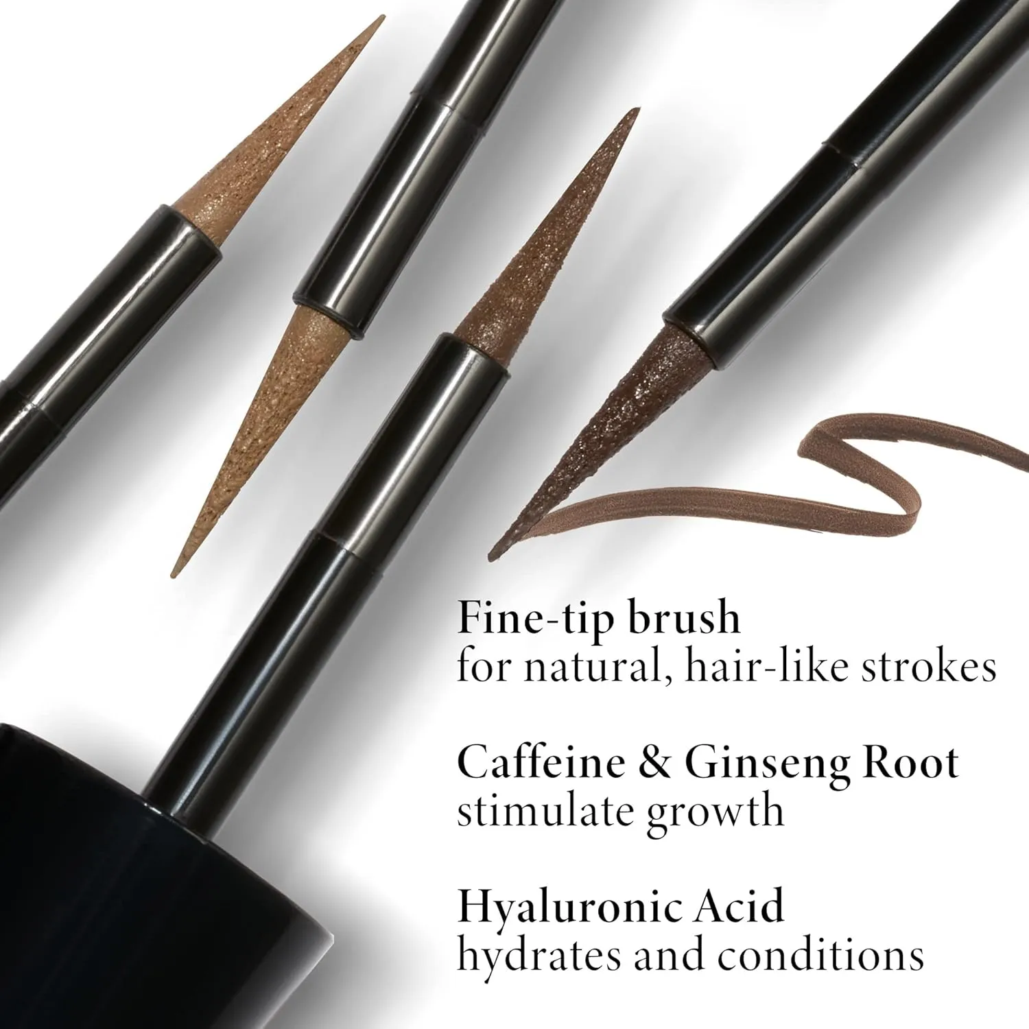 LAURA GELLER NEW YORK Bravo Brows Boosting Liner, Dark Brown