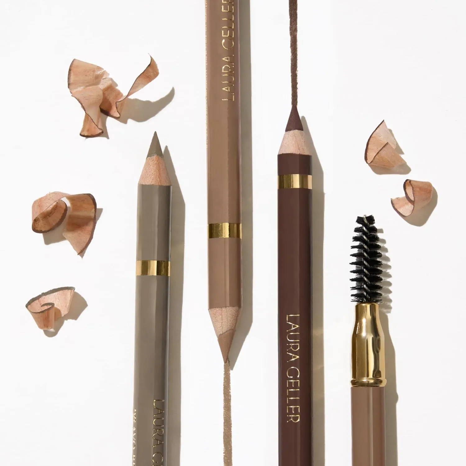 LAURA GELLER NEW YORK Bravo Brows Soft Pencil   Brush, Dark Brown