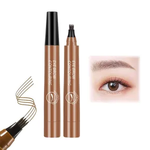 Lightsbetter Waterproof Eyebrow Pen, Lightsbetter Microblading Eyebrow Pencil, Lights Better Waterproof Eyebrow Pen, Lights Better Eyebrow Pen, 4-Tip Microblade Brow Pen