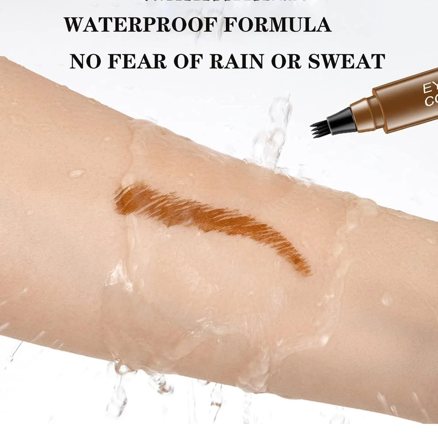 Lightsbetter Waterproof Eyebrow Pen, Lightsbetter Microblading Eyebrow Pencil, Lights Better Waterproof Eyebrow Pen, Lights Better Eyebrow Pen, 4-Tip Microblade Brow Pen
