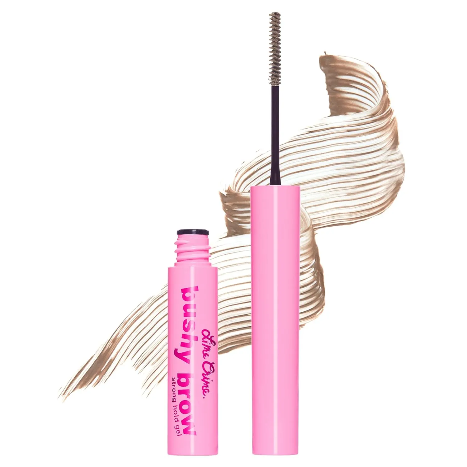Lime Crime Bushy Brow Gel, Dirty Blonde (Taupe Blonde) - Volumizing, Long Lasting & Strong Hold That Tints, Tames & Adds Texture - Eyebrow Mascara Gel - Vegan & Cruelty-Free…