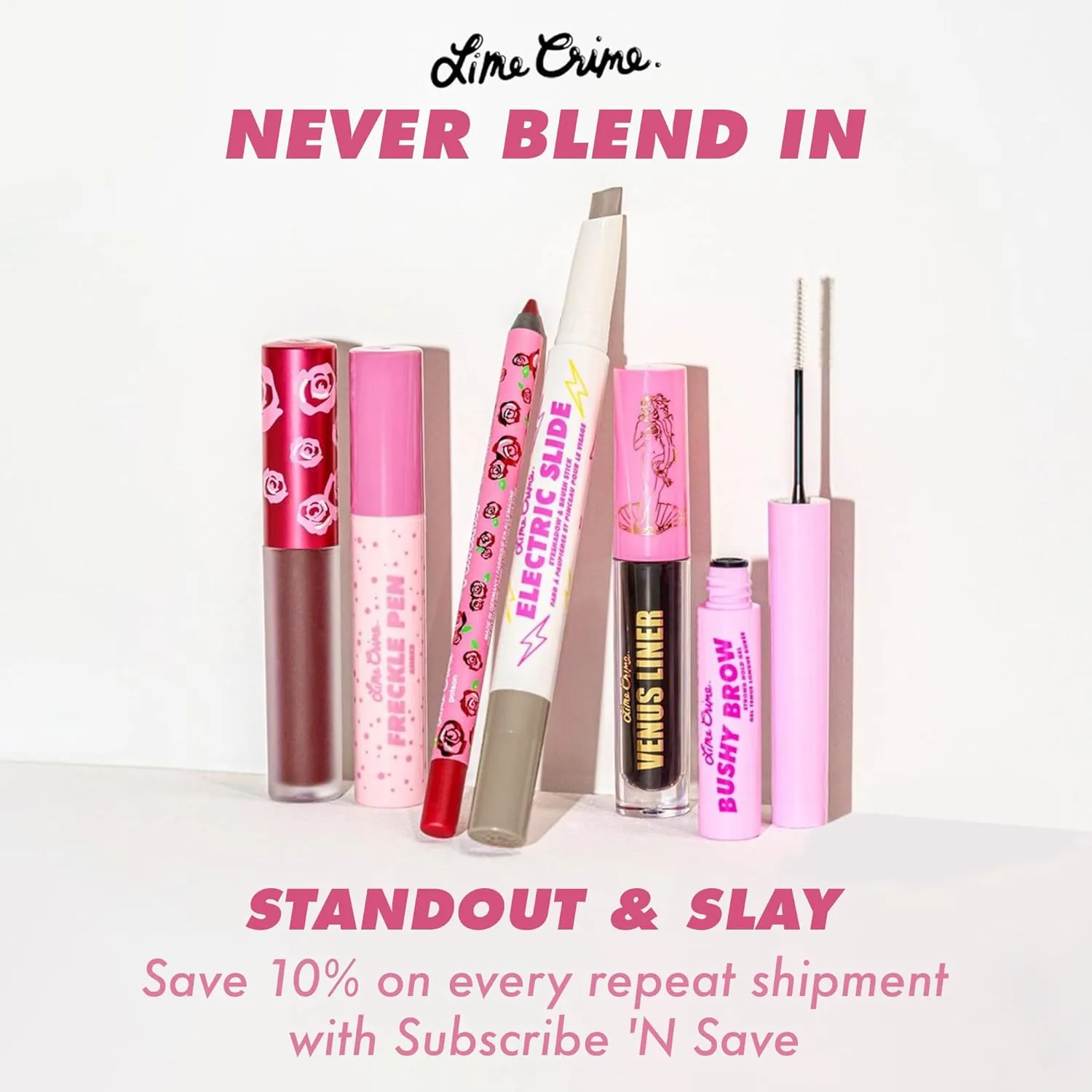 Lime Crime Bushy Brow Gel, Dirty Blonde (Taupe Blonde) - Volumizing, Long Lasting & Strong Hold That Tints, Tames & Adds Texture - Eyebrow Mascara Gel - Vegan & Cruelty-Free…