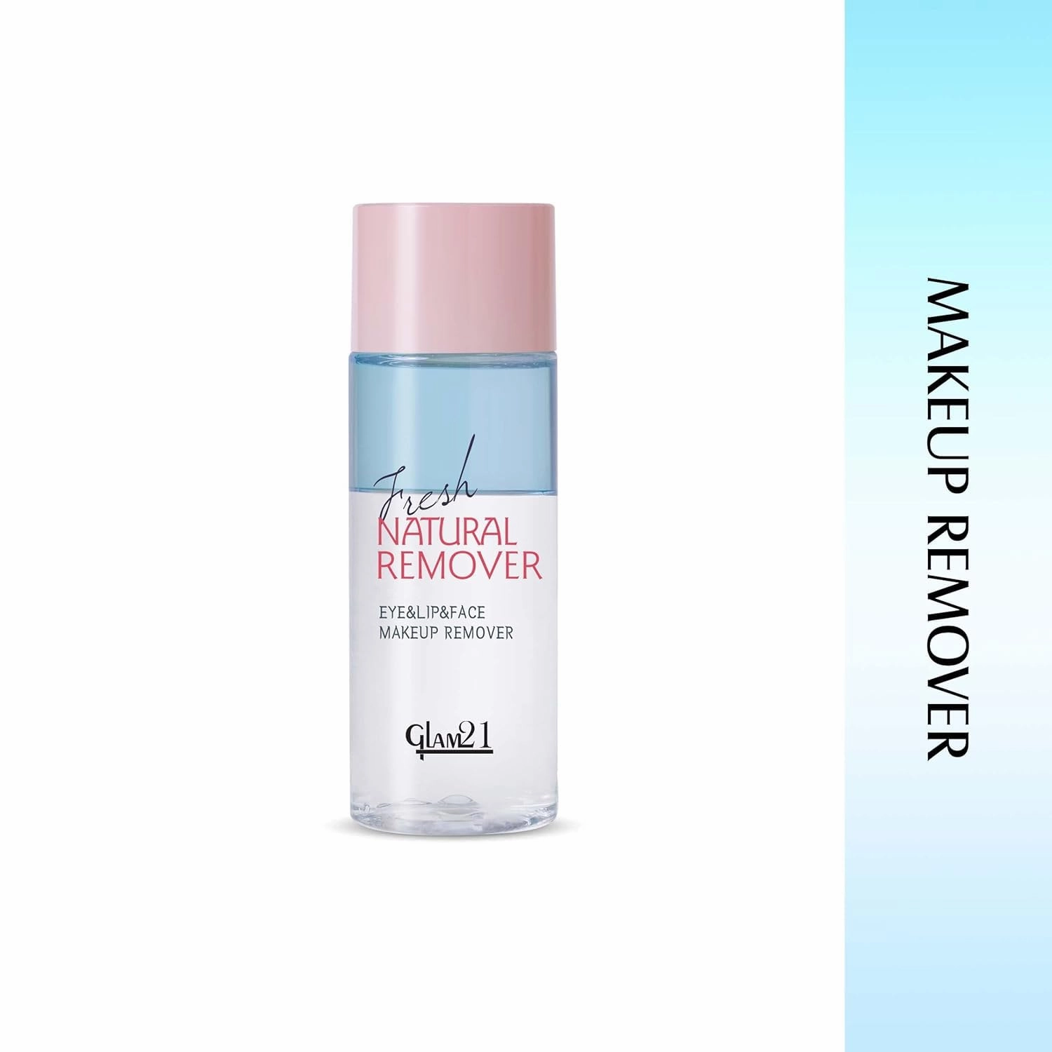 Makeup Remover for Water-Proof & Long Lasting Makeup| Mild & Residue Free| Non-greasy | Smoothens Skin - 100mL (Blue)