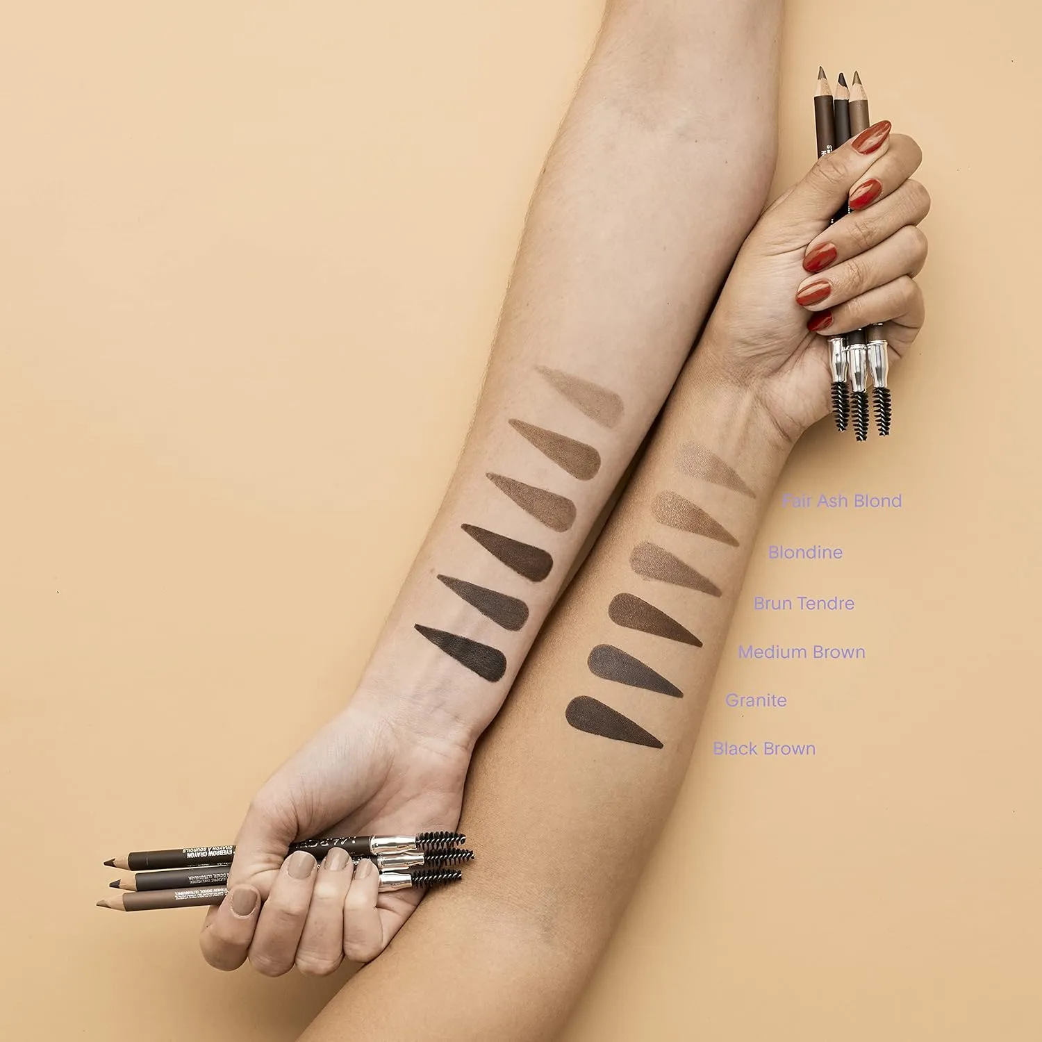 Marcelle Accent Eyebrow Crayon, Medium Brown, 1.14 g