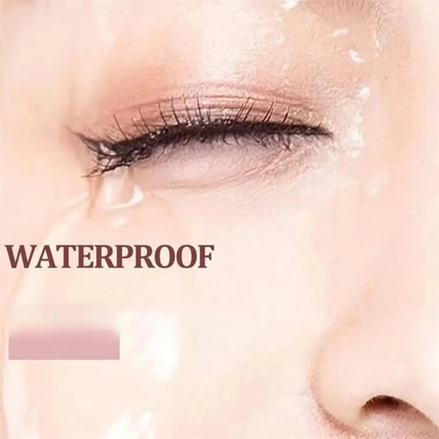 Mascara for Older Women, Waterproof Mascara, Mascarafor Older Women 60 Plus, Non-smudged, Waterproof & Sweatproof, Thick, Long, Curled (Black, 10g)