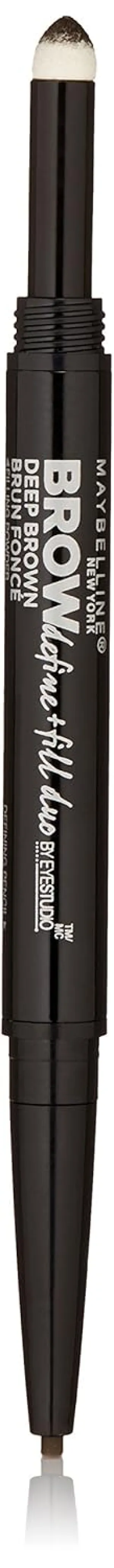 Maybelline New York Eye Studio Brow Define and Fill Duo, Deep Brown, 0.02 Ounce