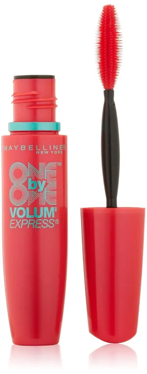Maybelline New York Volum' Express One By One Washable Mascara, 256 Brownish Black, 0.3 Fluid Ounce