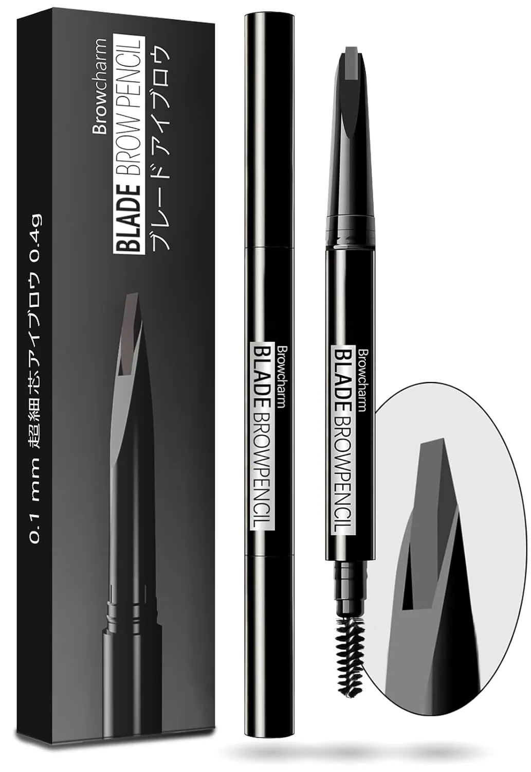 Microblading Eyebrow Pencil for Women,0.1mm Ultra-Fine Mechanical Pencil,Makeup Brow Definer Waterproof,Draws Tiny Brow Hairs and Fills in Sparse Areas and Gaps 02 Light Grey,1 Count Pack of 1