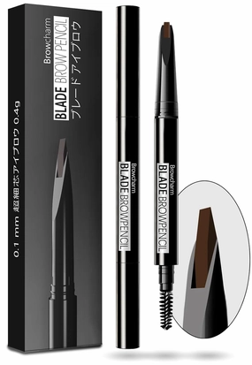 Microblading Eyebrow Pencil for Women,0.1mm Ultra-Fine Mechanical Pencil,Makeup Brow Definer Waterproof,Draws Tiny Brow Hairs and Fills in Sparse Areas and Gaps, Coffee Brown,1 Count Pack of 1
