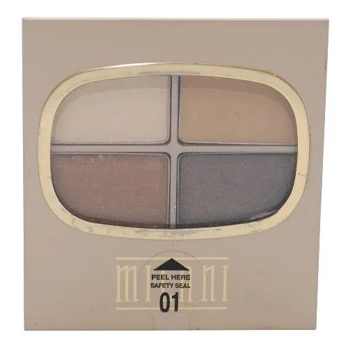 MILANI Shadow Wear - Eye Shadow Quad-MLMEQ01 Touch of Brown