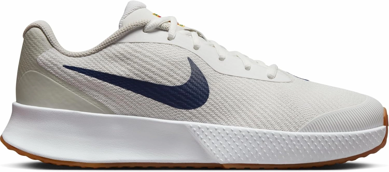 Nike Vapor Lite 3 Women's Hard Court Tennis Shoes (FZ2156-100, Summit White/Light Bone/Gum Medium Brow)
