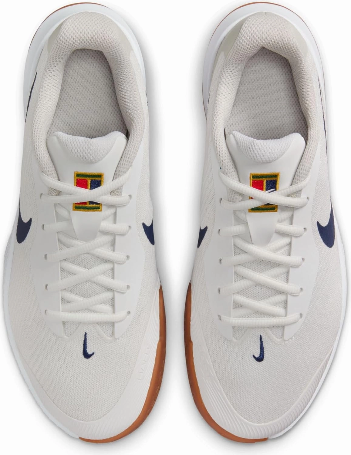 Nike Vapor Lite 3 Women's Hard Court Tennis Shoes (FZ2156-100, Summit White/Light Bone/Gum Medium Brow)