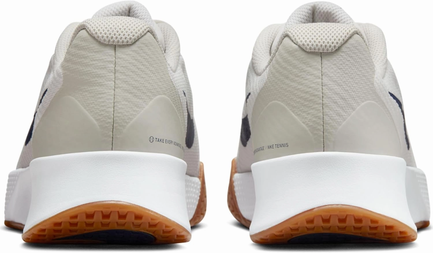 Nike Vapor Lite 3 Women's Hard Court Tennis Shoes (FZ2156-100, Summit White/Light Bone/Gum Medium Brow)