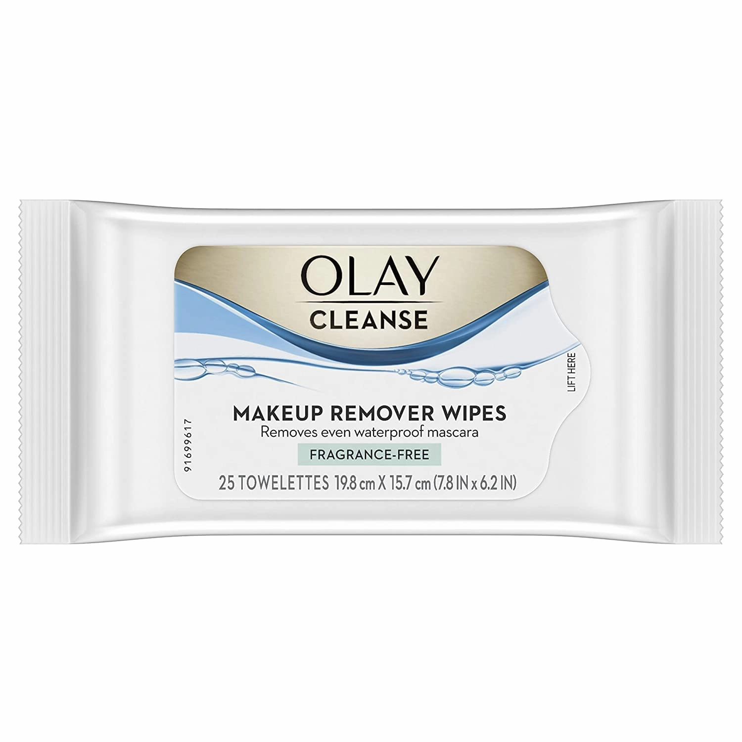 Olay Make-Up Remover Towelettes 25 Count Fragrance Free (6 Pack)