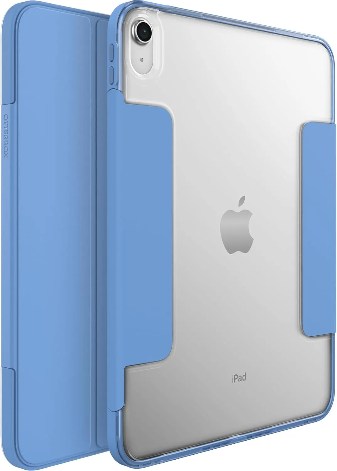 OtterBox - Symmetry 360 Elite Case for 10.9" iPad 10th Gen (ONLY) - Scratch-Resistant Tablet Case with Adjustable Folio and Apple Pencil Holder (Bell Bottom Blue)