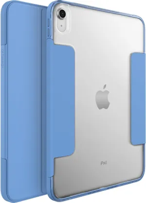 OtterBox - Symmetry 360 Elite Case for 10.9" iPad 10th Gen (ONLY) - Scratch-Resistant Tablet Case with Adjustable Folio and Apple Pencil Holder (Bell Bottom Blue)