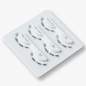 Pro Lash ProWear Professionally Styled Lash Clusters - Easiest to Apply Eyelash Cluster - 10 Day Eyelashes - Waterproof Lashes Clusters - 3 Sets - Volume Shorties No. 06 - Cocoa