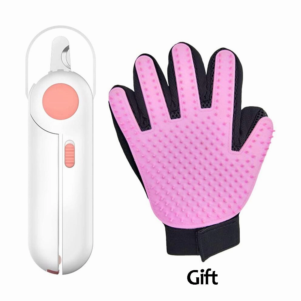Professional LED Light Dog and Cat Pet Nail Machine Clipper Cutter