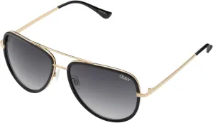 Quay - Sunglasses for Men & Women, Polarized Aviator Lenses with UV Protection (All In Medium)