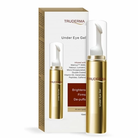 R'EG.ALIZ T'ruderma Under Eye Gel | Reduces Dark Circles, Puffiness, Crow's Feet & Fine Lines | Hydrating & Anti-Aging Formula | 15ml