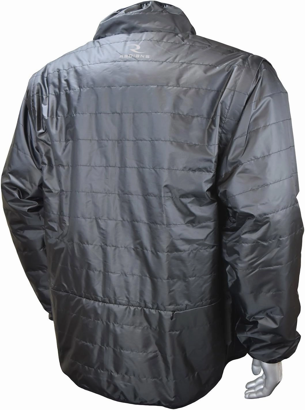 Radians SJ510-3ZGS Quilted Reversible Jacket with Zip-Off Sleeves