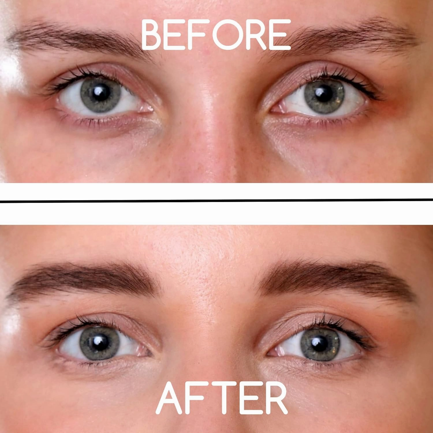 Ready To Wear Brow Extension Fine Powder Spot Filler - DEEP BROWN (DARK)