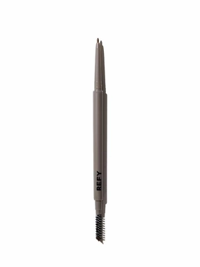 REFY Brow Pencil - Dark (For deep skin and dark hair)   Bonus Entel Pomegranate Sheet Masque with Collagen
