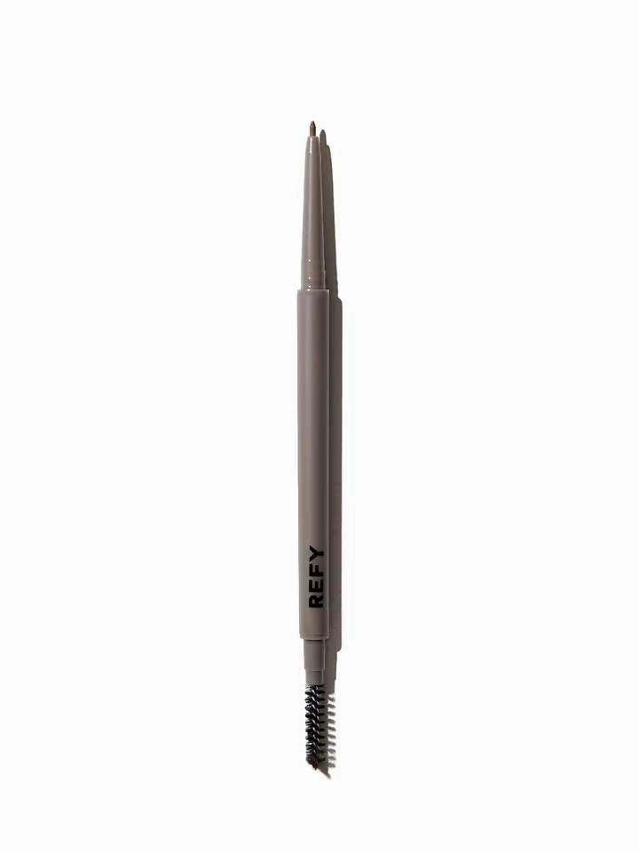 REFY Brow Pencil - Dark (For deep skin and dark hair)   Bonus Entel Pomegranate Sheet Masque with Collagen