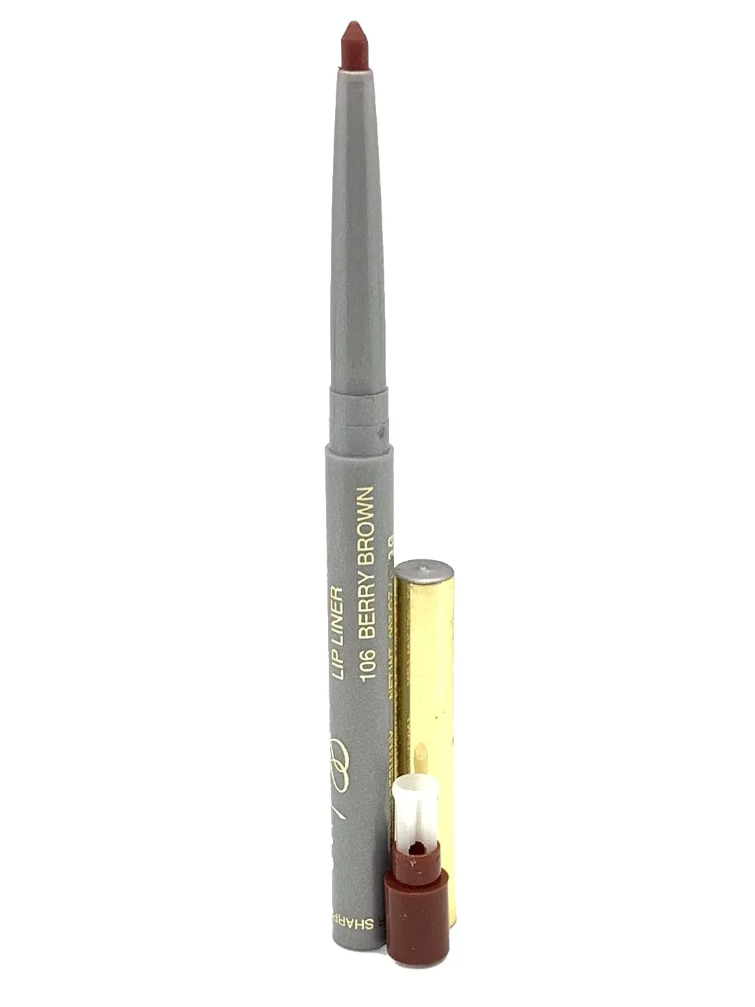 Retractable Lipliner with Sharpener Transfer Resistant Long Lasting Waterproof Colors Enriched with Aloe Available in 12 Arpeggio Colors by A Professional Makeover (Berry Brown Arpeggio)
