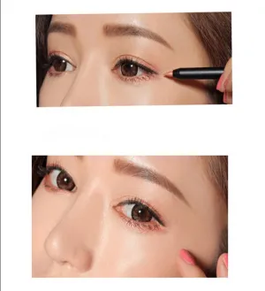 Retractable Smooth Gilde on Eyeshadow Pencil Soft Eyeliner Dark Khaki