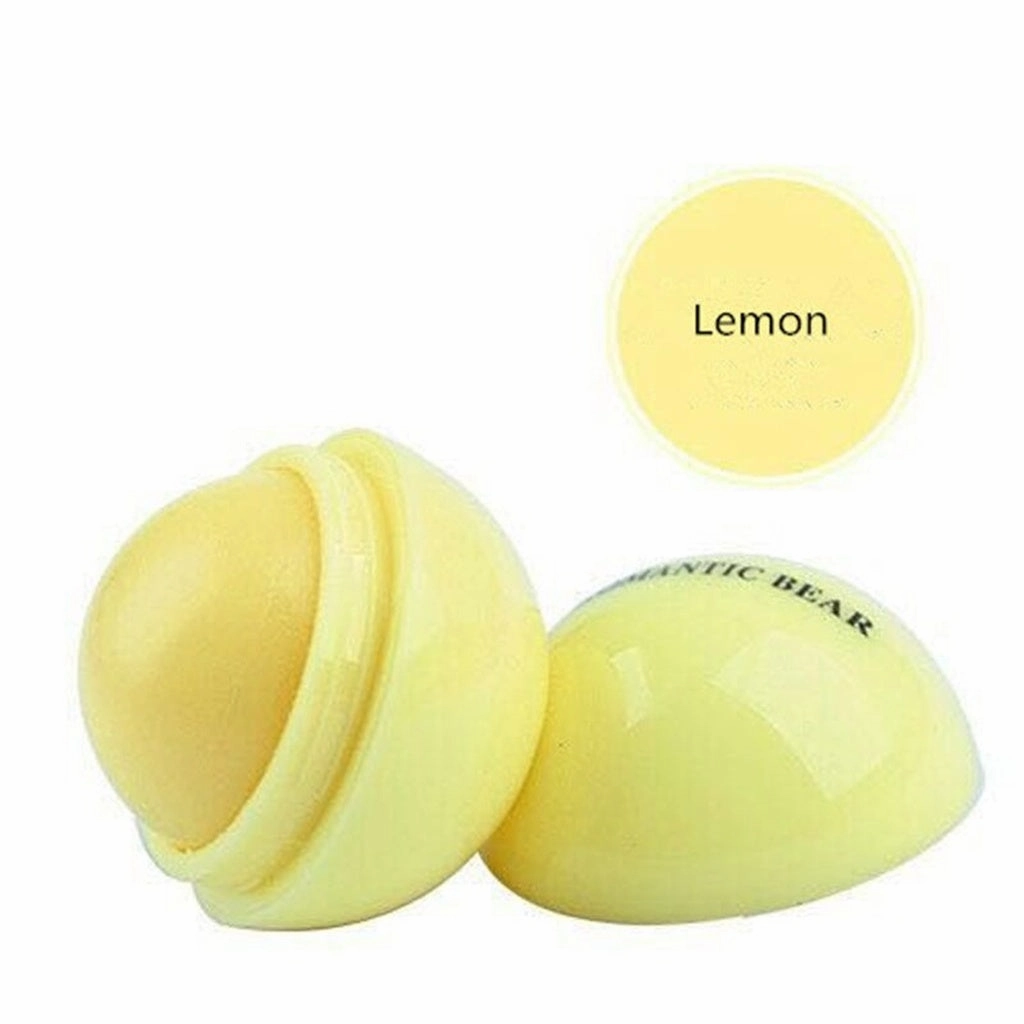 ROMANTIC BEAR - New 6 Color Moisturizer Ball Lip Balm Lipgloss Enhancer Natural Plant Organic Sphere Pomade Ball Lipbalm Embellish Lip Color Lip