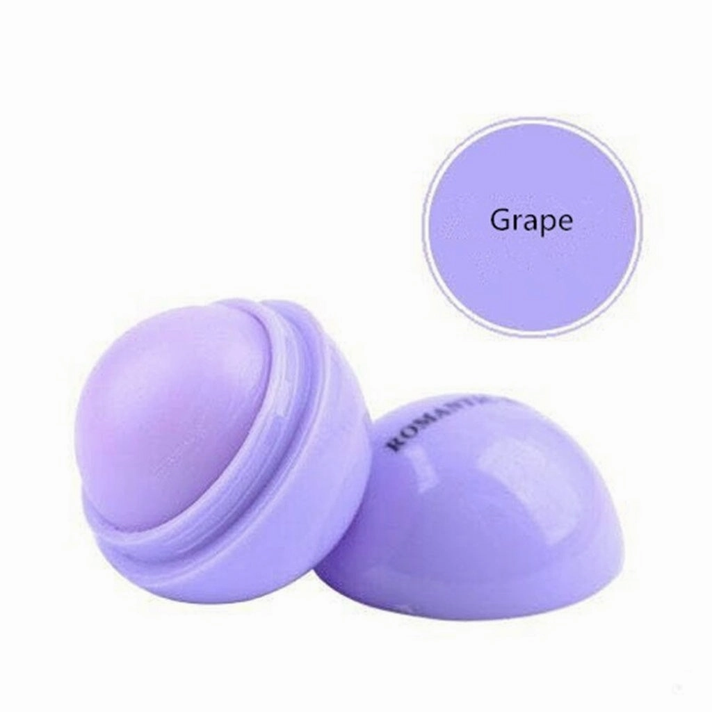 ROMANTIC BEAR - New 6 Color Moisturizer Ball Lip Balm Lipgloss Enhancer Natural Plant Organic Sphere Pomade Ball Lipbalm Embellish Lip Color Lip