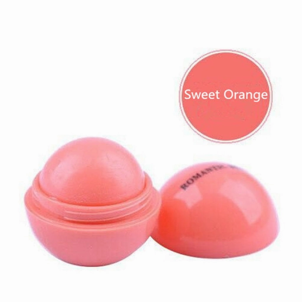 ROMANTIC BEAR - New 6 Color Moisturizer Ball Lip Balm Lipgloss Enhancer Natural Plant Organic Sphere Pomade Ball Lipbalm Embellish Lip Color Lip