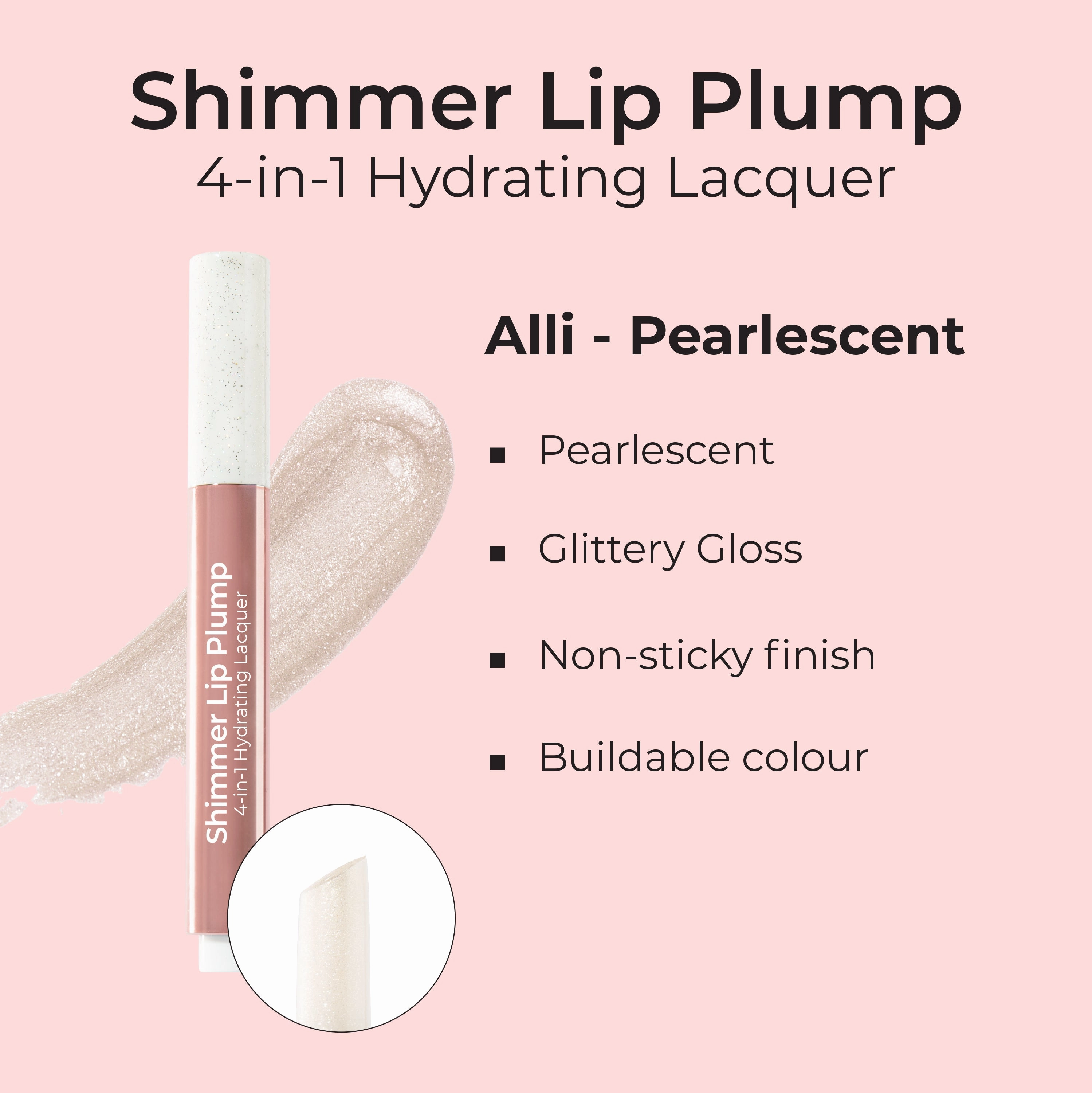 Shimmer Lip Plump 4-in-1 Hydrating Lacquer