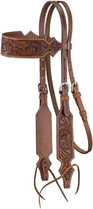 Silver Royal Maverick Browband Headstall