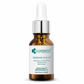 Supreme Brightening Eye Serum with 5% Vitamin C, Hyaluronic Acid and Asiatic Acid (15 mL)