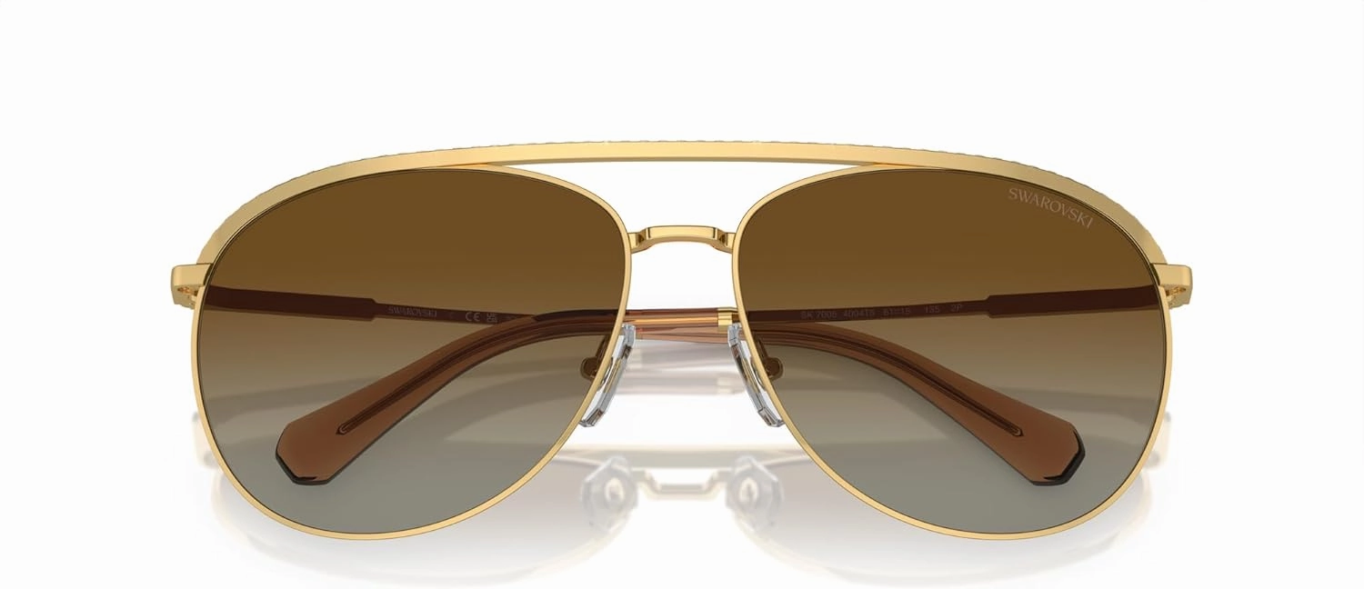 Swarovski Women's Sk7005 Aviator Sunglasses