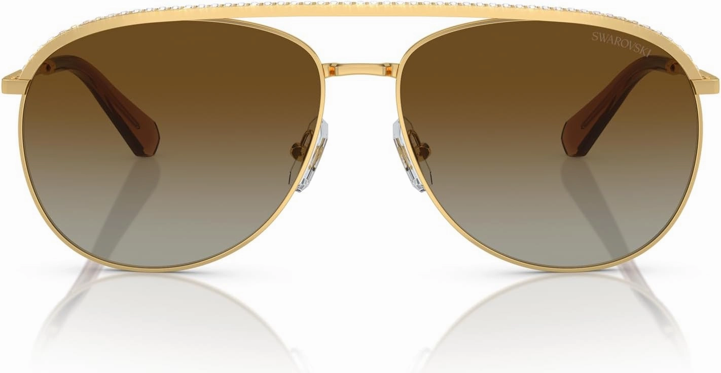 Swarovski Women's Sk7005 Aviator Sunglasses