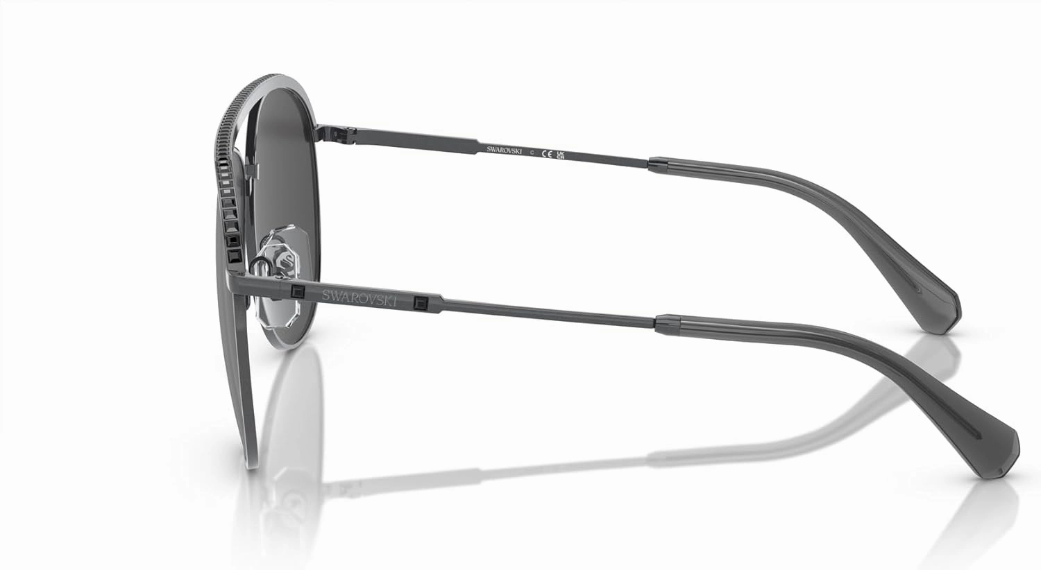 Swarovski Women's Sk7005 Aviator Sunglasses
