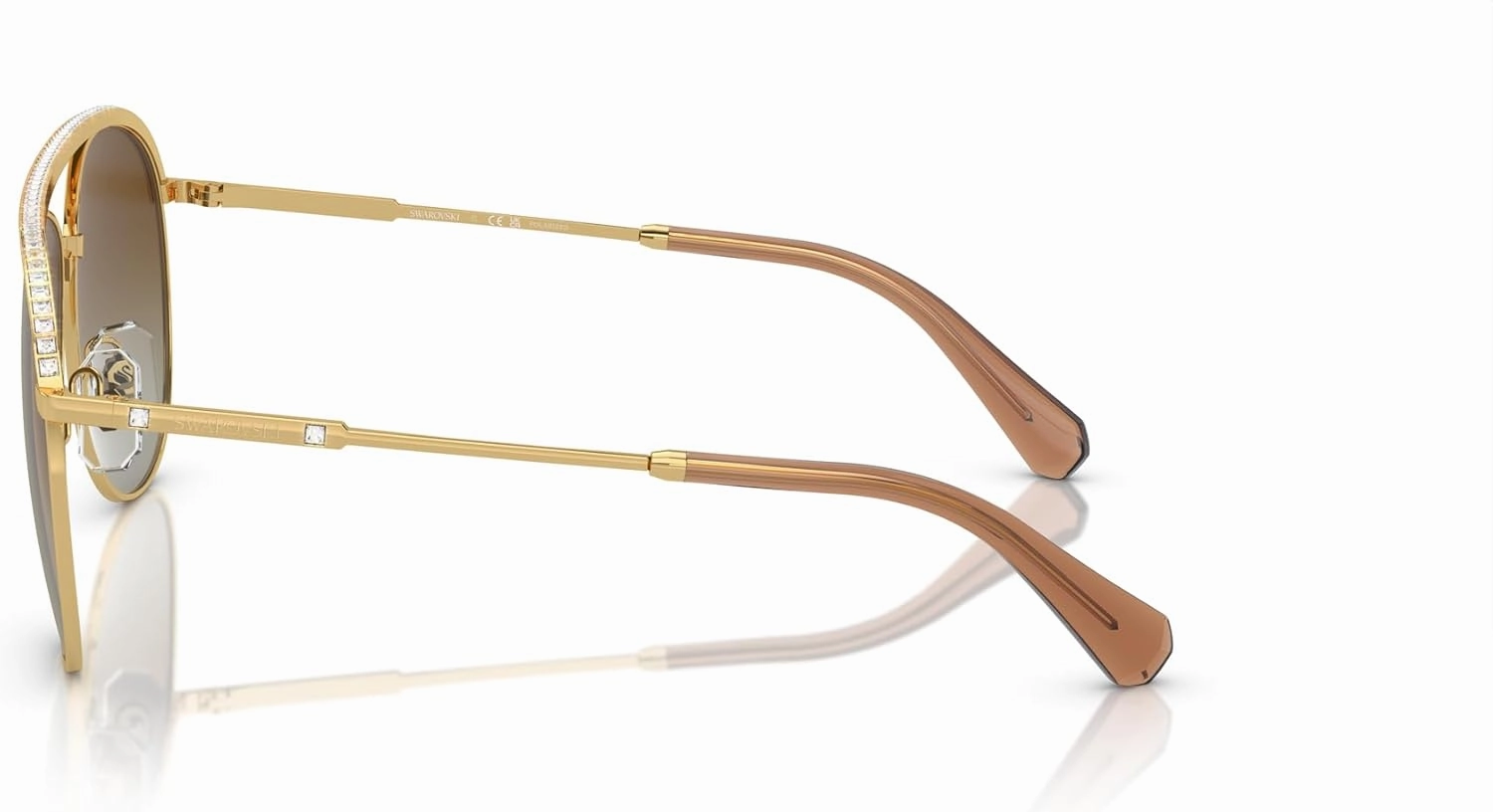 Swarovski Women's Sk7005 Aviator Sunglasses