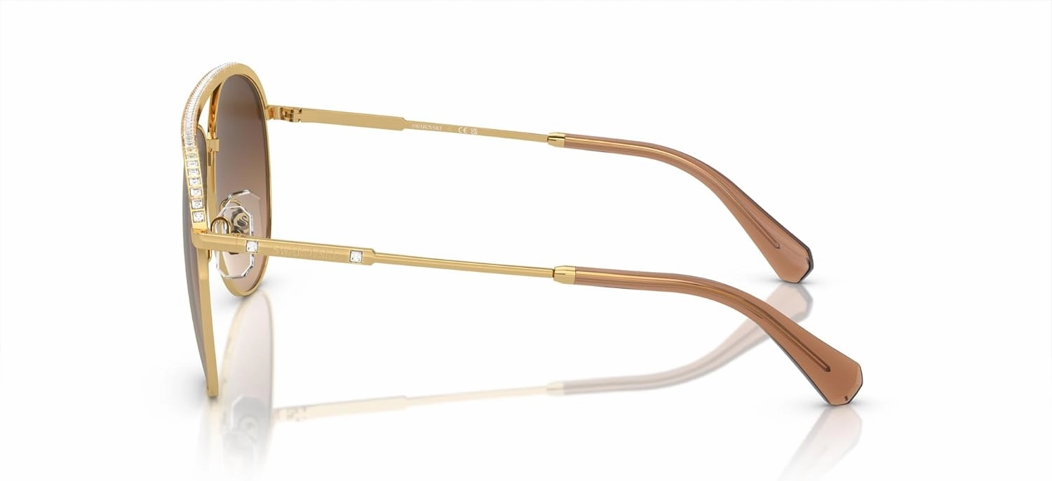 Swarovski Women's Sk7005 Aviator Sunglasses