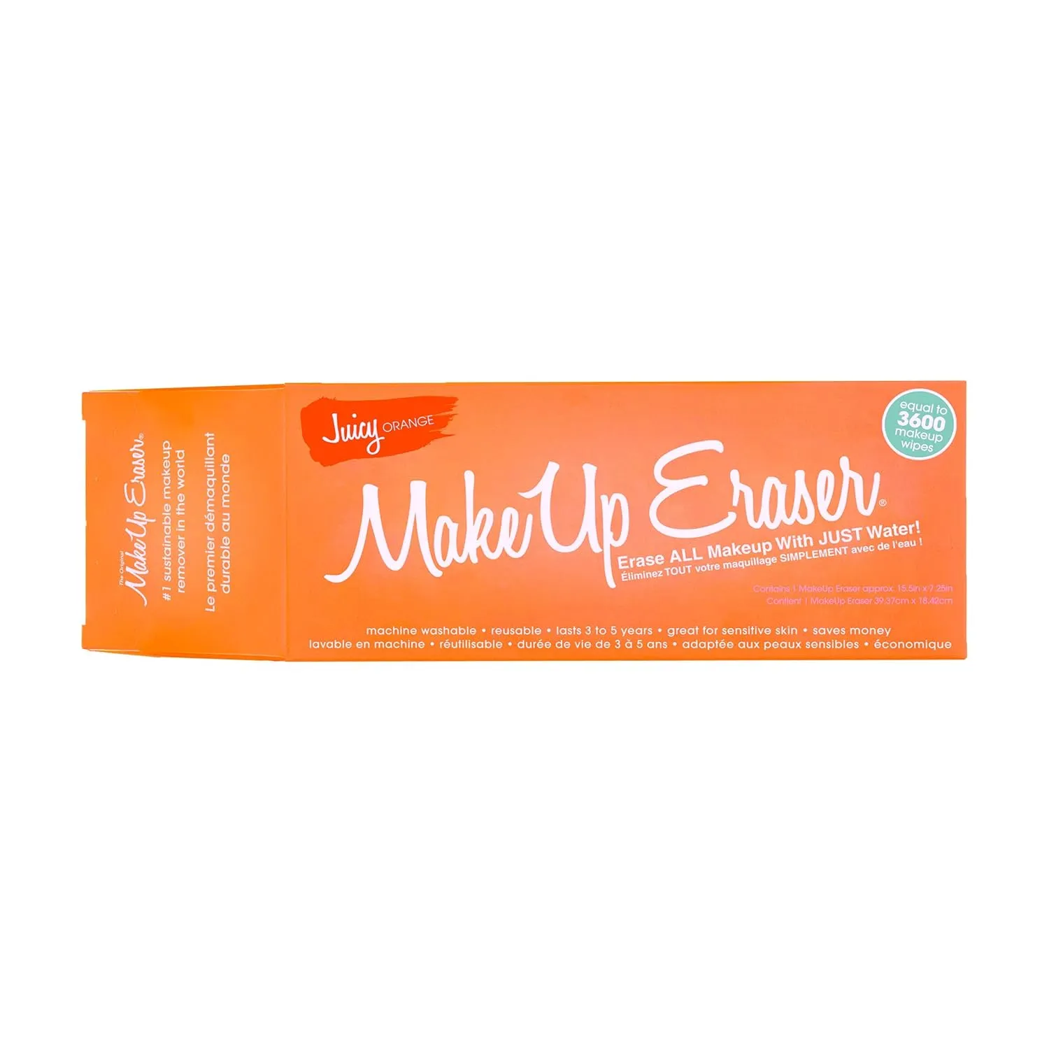 The Original MakeUp Eraser PRO, Effortlessly Remove All Makeup Using Only Water, Including Waterproof Mascara, Eyeliner, Foundation, Lipstick, Sunscreen
