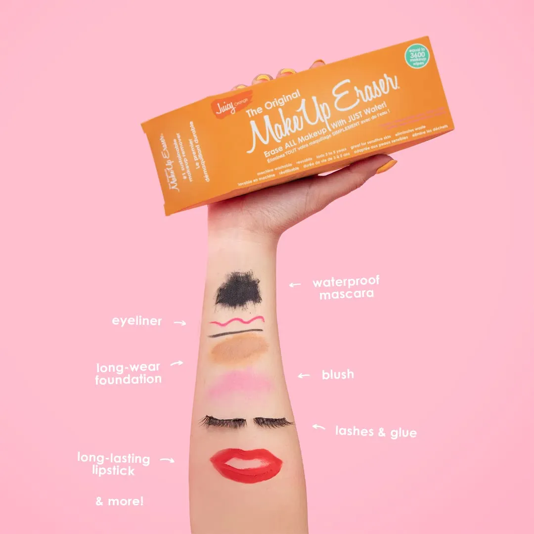 The Original MakeUp Eraser PRO, Effortlessly Remove All Makeup Using Only Water, Including Waterproof Mascara, Eyeliner, Foundation, Lipstick, Sunscreen